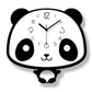 Swinging Panda Wall Clock