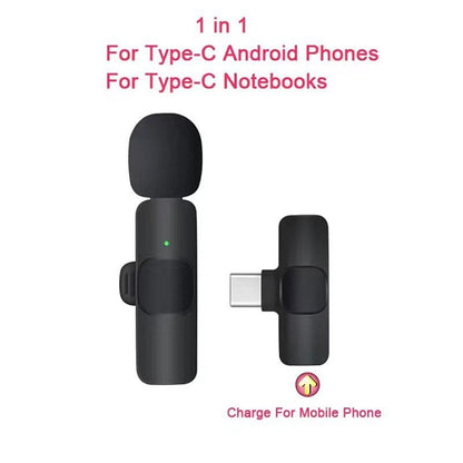 Live Broadcasting Wireless Lavalier Microphone