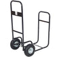 Firewood Cart,fireplace log rolling cart,wood rack with pneumatic wheels,rolls up and down stairs,heavy duty in door outdoor rolling cart