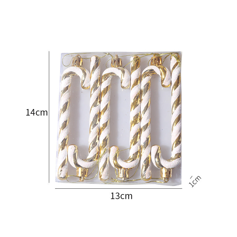 Christmas Tree Decoration Plastic Cane