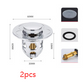 Electroplating Drainer Bouncing Core Universal Head Leak-Proof Plug