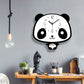 Swinging Panda Wall Clock
