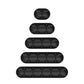 Creative silicone storage hub charging cable organize data cable holder mobile phone desktop cable organizer