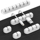 Creative silicone storage hub charging cable organize data cable holder mobile phone desktop cable organizer