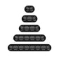 Creative silicone storage hub charging cable organize data cable holder mobile phone desktop cable organizer
