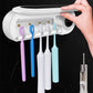 Smart Toothbrush UV Sterilizer Holder Toothpaste Dispenser Squeezer