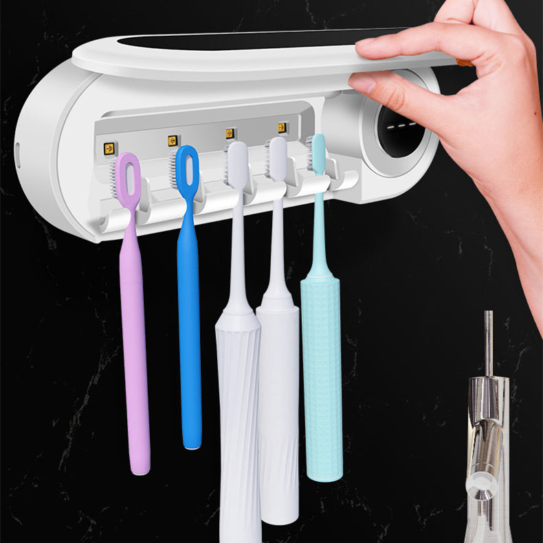 Smart Toothbrush UV Sterilizer Holder Toothpaste Dispenser Squeezer