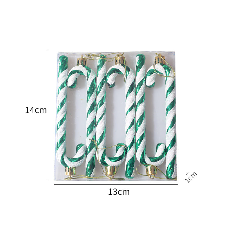 Christmas Tree Decoration Plastic Cane
