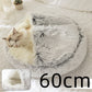 2 In 1 Pet Winter Bed Round Plush Warm Bed House Soft Long Plush Pets Bed