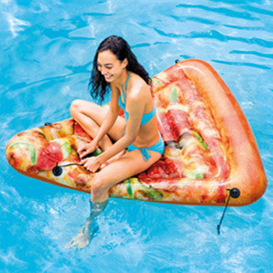 Pizza Float Surfboard Inflatable Recliner Water Swimming Product Mount