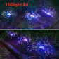 Ground Plug Solar Fireworks Light LED Light String Copper Wire Outdoor Garden Decoration Star Lights Christmas Lights