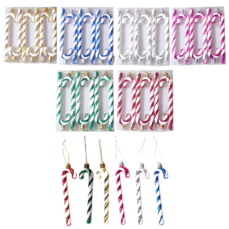 Christmas Tree Decoration Plastic Cane