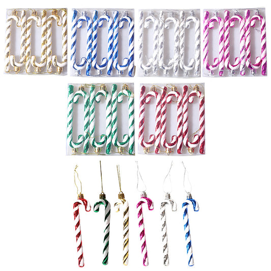 Christmas Tree Decoration Plastic Cane