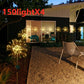 Ground Plug Solar Fireworks Light LED Light String Copper Wire Outdoor Garden Decoration Star Lights Christmas Lights