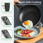 12pcs Non-Stick Cookware Set, Pots and Pans Set with Spatula and Detachable Handle for Kitchen, Black
