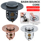 Electroplating Drainer Bouncing Core Universal Head Leak-Proof Plug