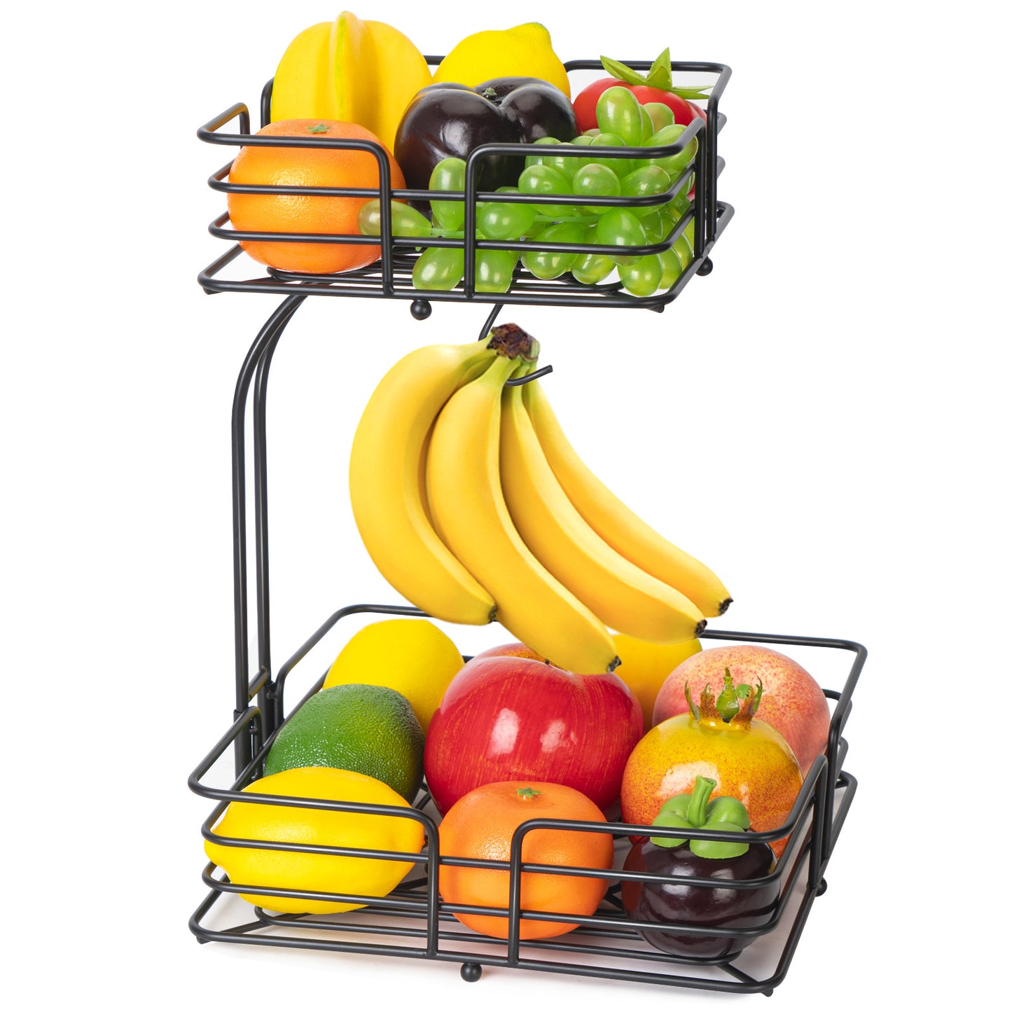 Iron Fruit Basket Kitchen Supplies Storage Convenient Disassembly