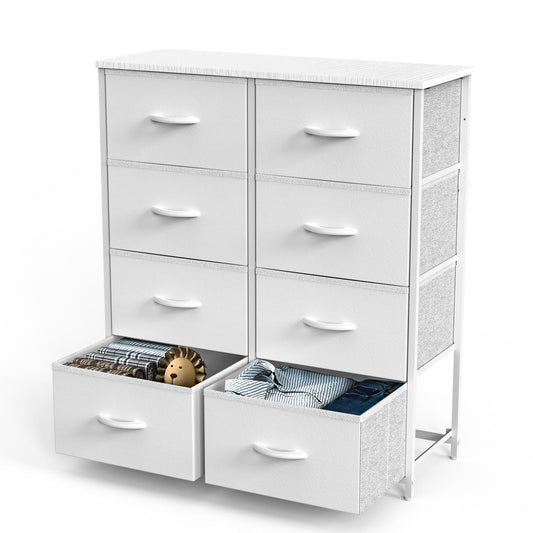 Dresser for Bedroom, Drawer Dresser Organizer Storage Drawers Fabric Storage Tower