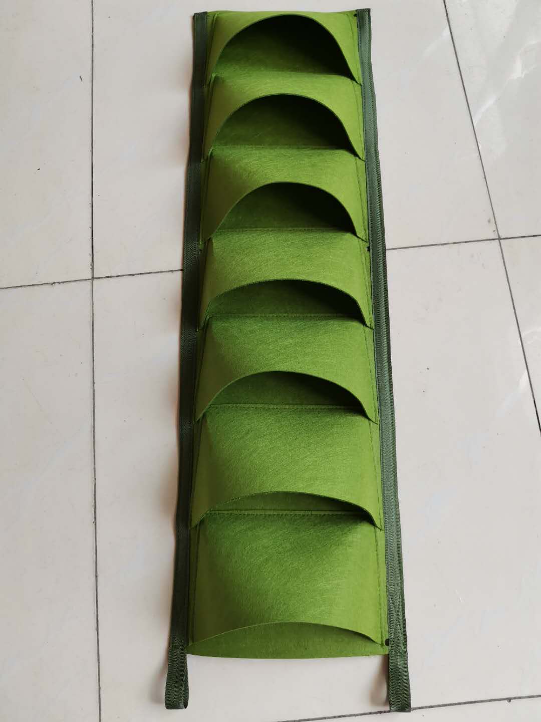 Felt Plant Bag With 7 Ports Reinforcement Wall-mounted Felt Planting Bag