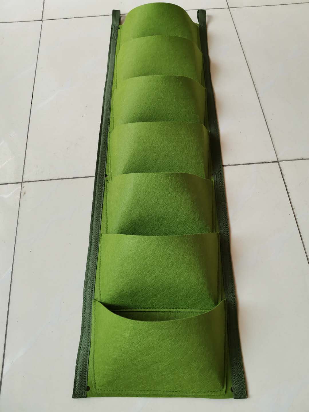 Felt Plant Bag With 7 Ports Reinforcement Wall-mounted Felt Planting Bag