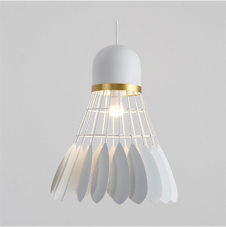 Creative Macaron Wrought Iron Badminton Chandelier