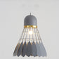 Creative Macaron Wrought Iron Badminton Chandelier