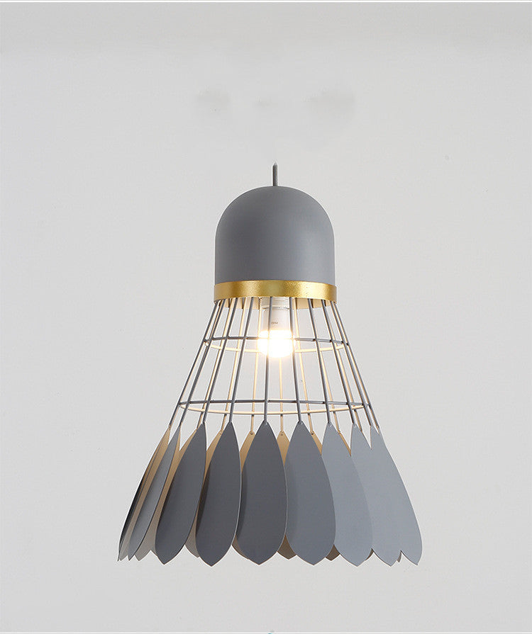 Creative Macaron Wrought Iron Badminton Chandelier