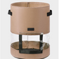 Transparent bottom planter bag