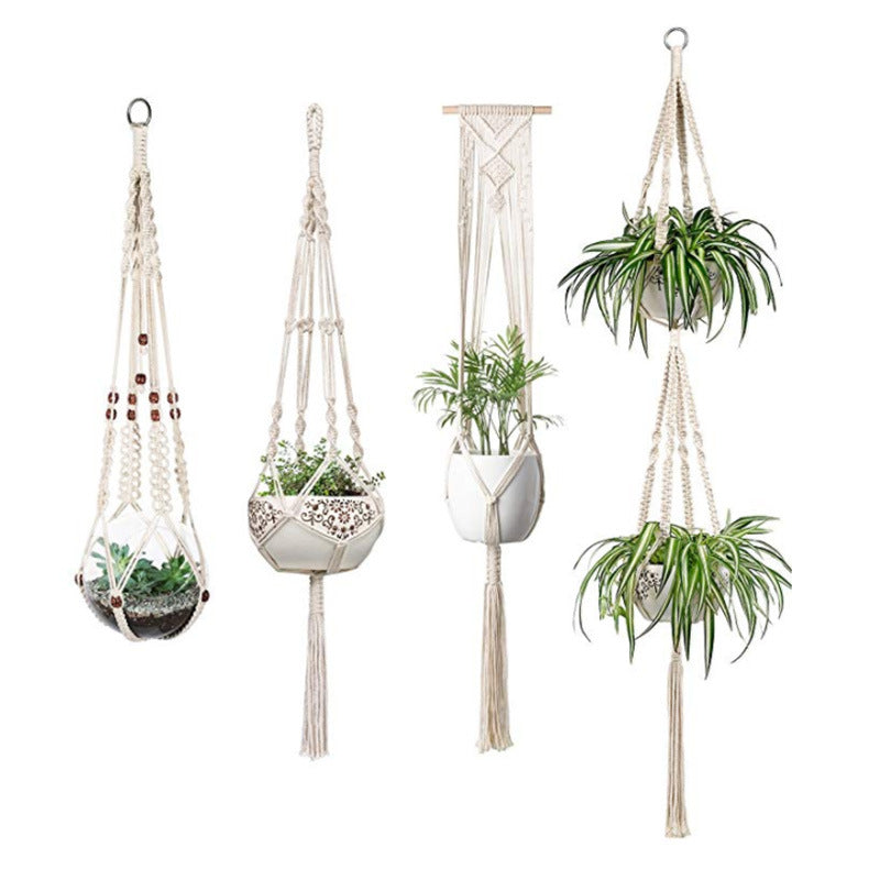 Macrame Hanging Plant Baskets