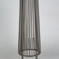 Outdoor Floor Solar Light 2-Pack, All-Weather Wicker Solar Patio Lamp