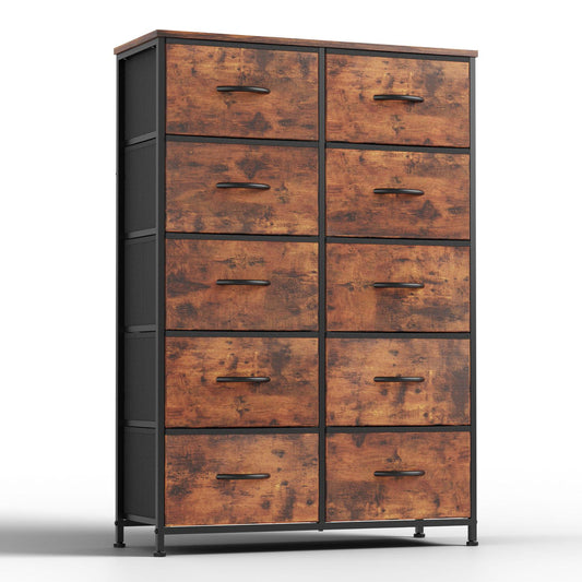 Dresser for Bedroom, Drawer Dresser Organizer Storage Drawers Fabric Storage Tower