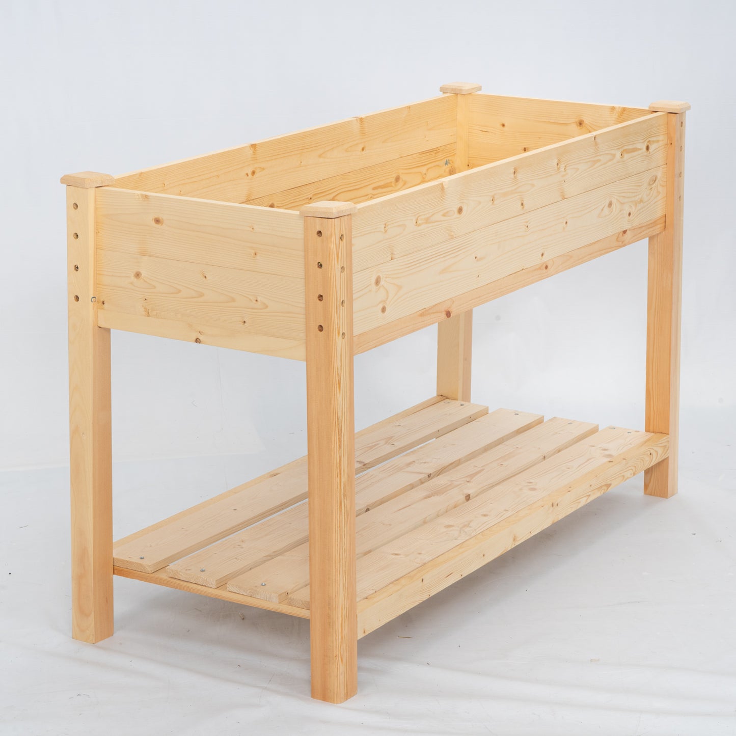 Elevated Wooden Planter Boxes Kit