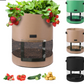 Transparent bottom planter bag