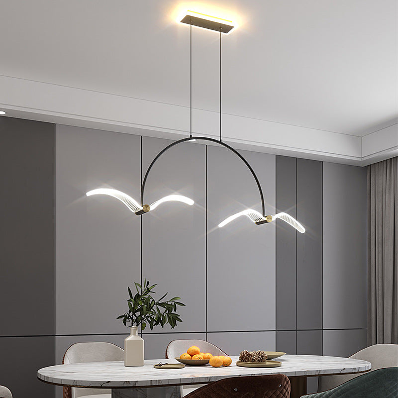 Modern Seagull Led Chandelier