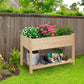 Elevated Wooden Planter Boxes Kit