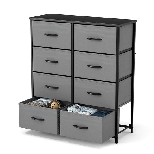 Dresser for Bedroom, Drawer Dresser Organizer Storage Drawers Fabric Storage Tower