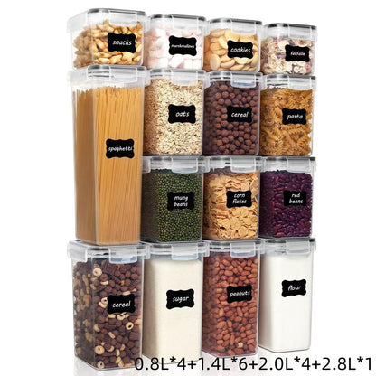 Kitchen Household Fresh-keeping High-permeability PP Airtight Jar