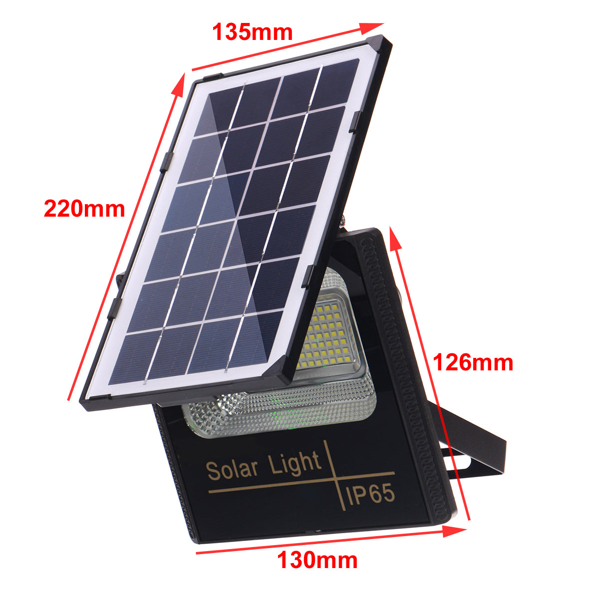 Remote Control, Waterproof LED Solar Flood Lamp