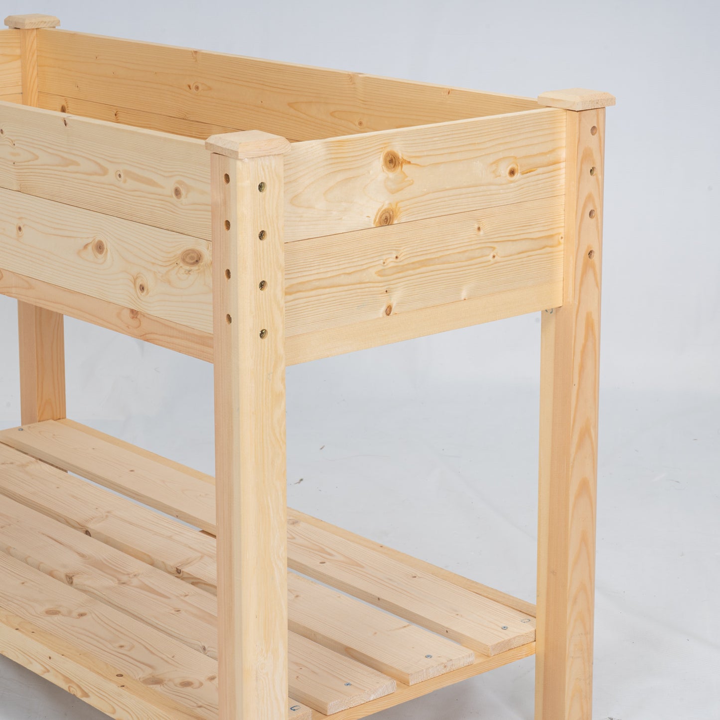 Elevated Wooden Planter Boxes Kit