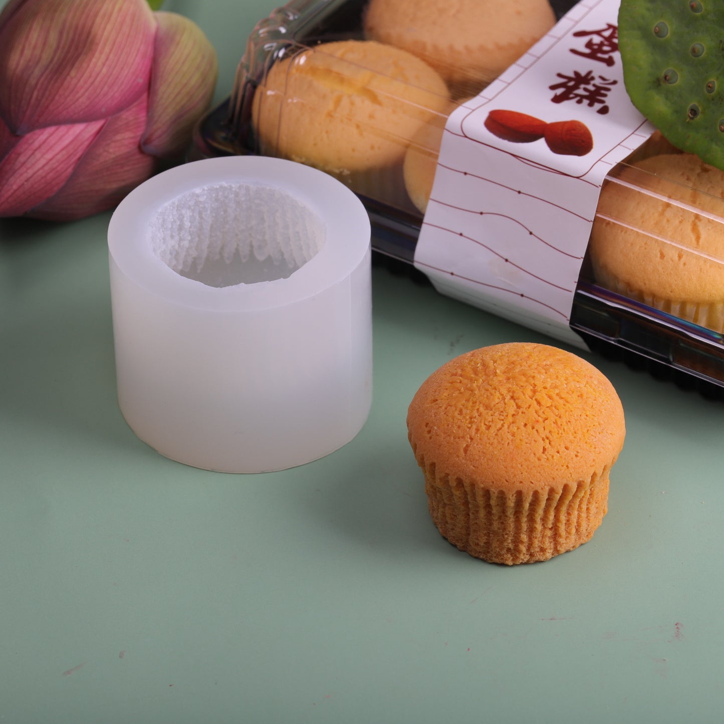 Vintage Cake Scented Candle Silicone Mold