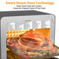 Geek Chef Steam Air Fryer Toast Oven Combo,26 QT Steam Convection Oven, 6 Slice Toast, Stainless Steel