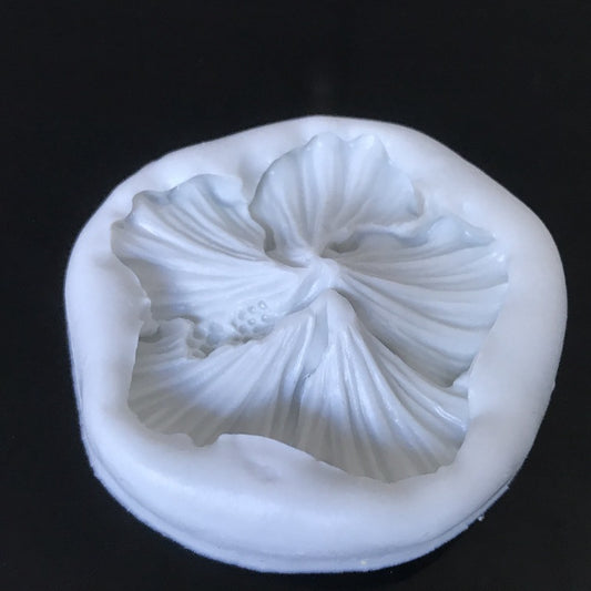 Small Red Flower Simulation Hibiscus Flower Silicone Mold