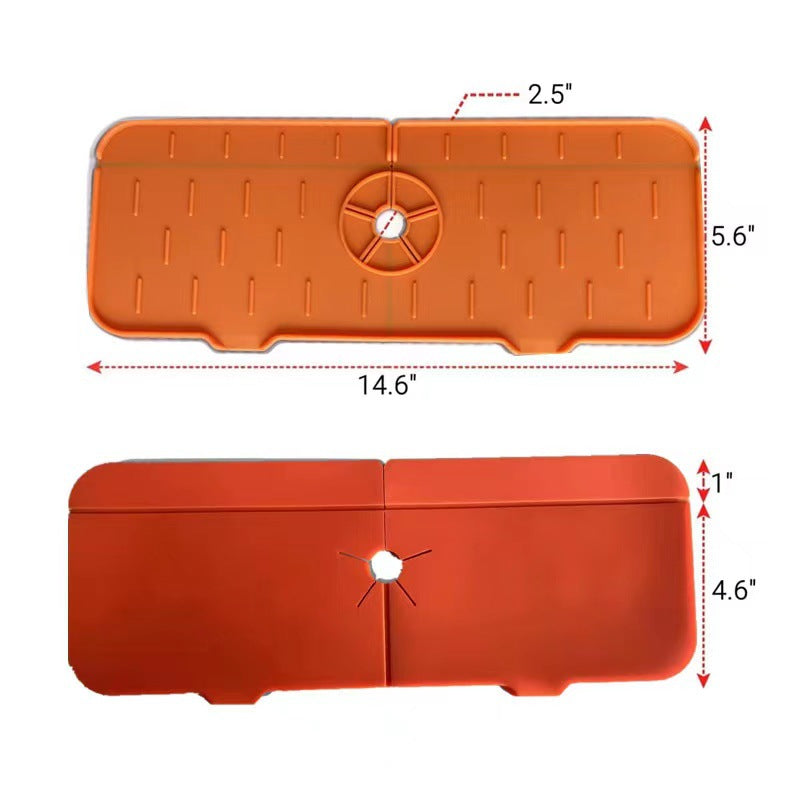 Faucet Silicone Splash Catcher