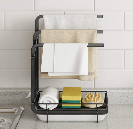 Countertop Storage Rack for Kitchen or Bathroom