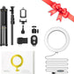 9-inch Ring Light with Stand and Phone Holder, 50" Tripod with Remote