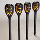 Outdoor Solar Lights, Water-Resistant Flickering Flames Torch Light, Landscape Decoration Lighting