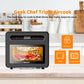 Geek Chef Steam Air Fryer Toast Oven Combo,26 QT Steam Convection Oven, 6 Slice Toast, Stainless Steel