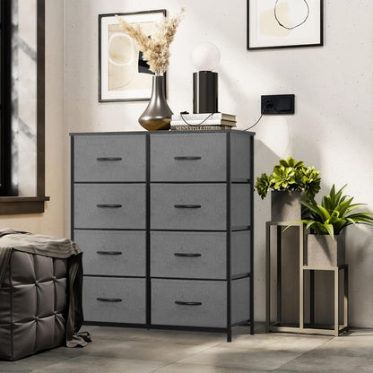 Dresser for Bedroom, Drawer Dresser Organizer Storage Drawers Fabric Storage Tower