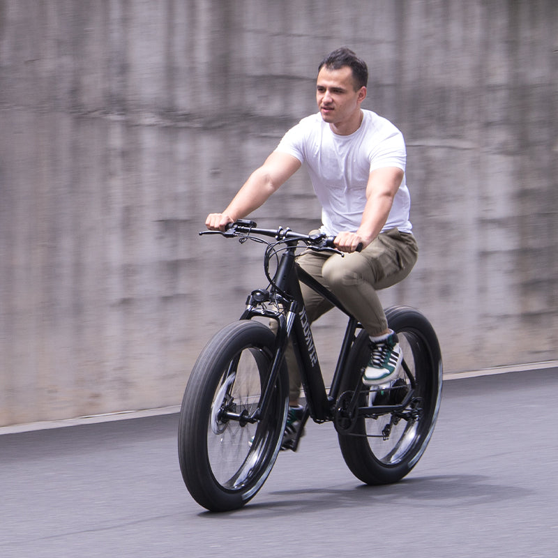 Sivrock Electric Bike 26'' Fat Tire 1000W Motor 48V 15Ah Large Battery Mountain E-Bike Shimano 7-Speed Bicycle