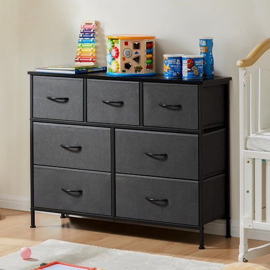 Dresser for Bedroom, Drawer Dresser Organizer Storage Drawers Fabric Storage Tower